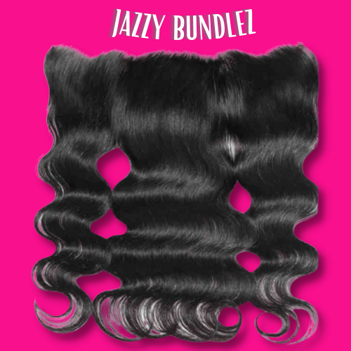 "JAZZY BRAZILIAN BODY WAVE (HD FRONTALS) OR (TRANSPARENT FRONTALS)"