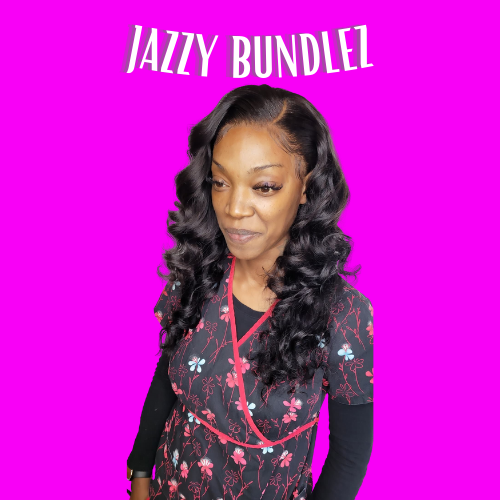 "JAZZY VIRGIN BRAZILIAN BODY WAVE HAIR BUNDLES"