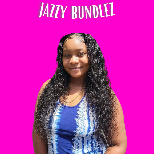"JAZZY VIRGIN INDIAN JERRY CURLY HAIR BUNDLES"